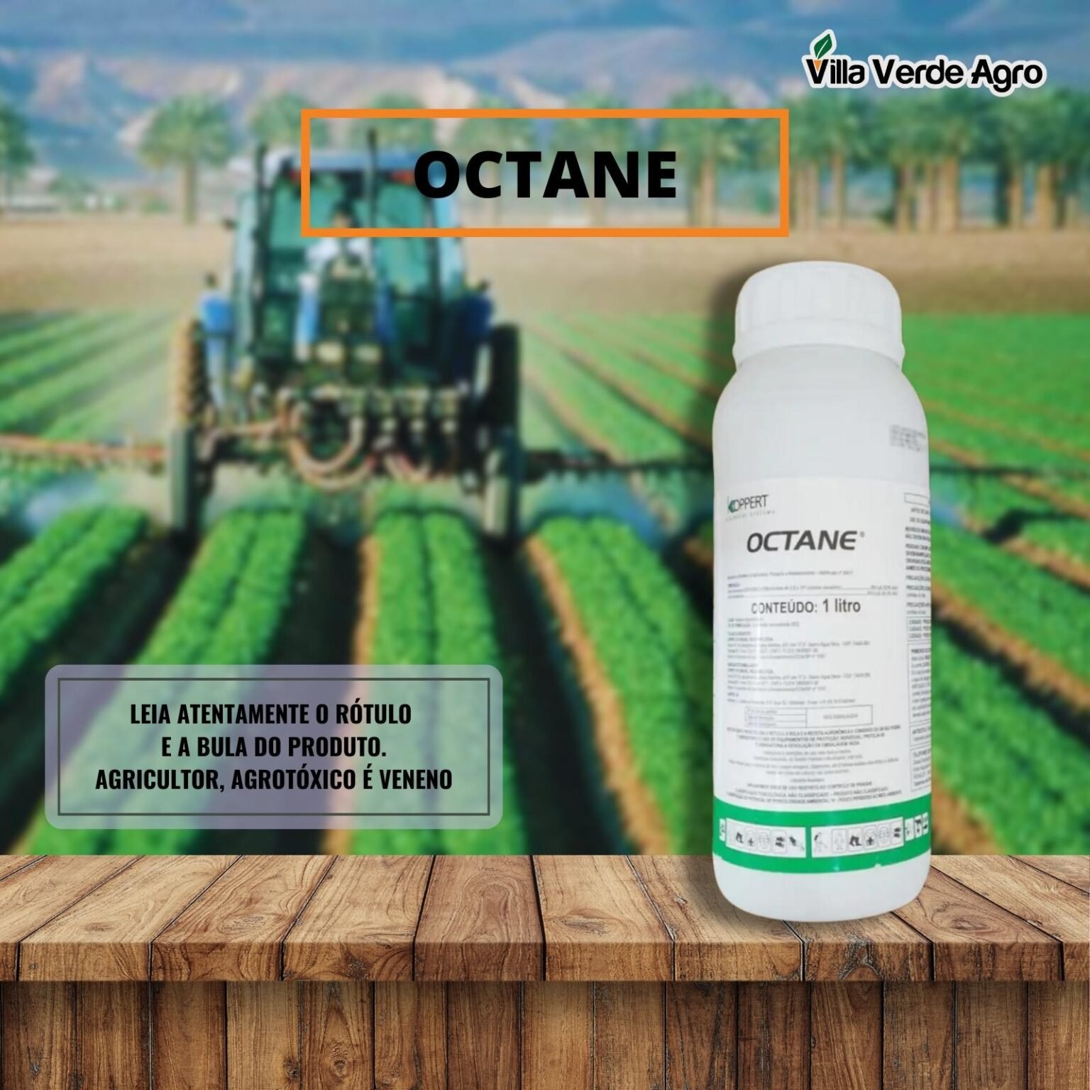 Octane Inseticida Biológico - 1L - Villa Verde Agro: Compre Aqui!