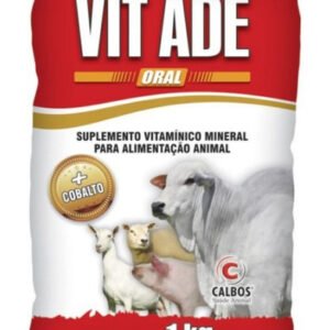 Vit Ade Vitamínico 1kg Calbos - Misturar Sal/ração Ovinos