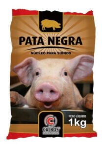 Kit 10 Núcleo Suínos Pata Negra 1kg Vitaminas Min Aminoácido