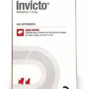 Antipulgas - Invicto Cães E Gatos Até 11,4 Kg 6 Compr.