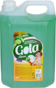 Detergente De  Pia Gota Clean 5 Litros - Limão