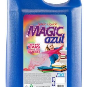 Sabão Líquido Magic Azul 5litros, Lava Roupas