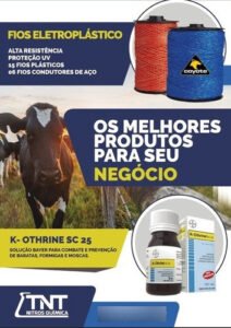 Fio Eletroplástico Coyote Laranja - 250mt