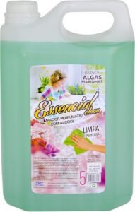 Álcool Perfumado Essencial Clean 5 Litros - Algas Marinhas