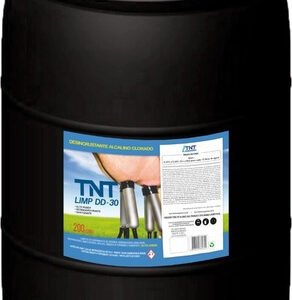 Detergente Ordenhadeira Alcalino Clorado Tnt Limp Dd30- 200l