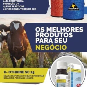 Fio Eletroplástico Coyote Azul - 500 Mt