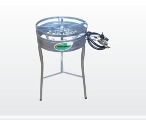 Fogareiro Duplo Desmontavel Baixo 68cm.14 Caulin 3471