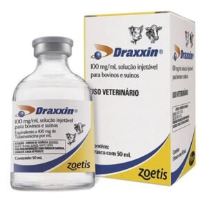 Draxxin - Antibiótico Com Tulatromicina - 100ml - Zoetis