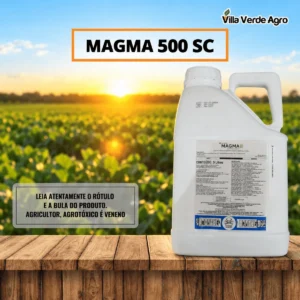 Galão de 5 litros do herbicida Magma 500 SC com flumioxazina 500 g/L
